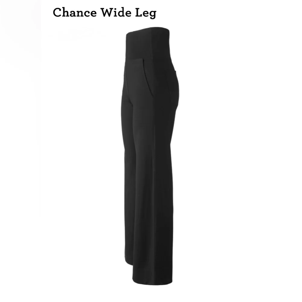 Cabi Chance Wide Leg Pant Black High Rise Trousers Work Career Size Medium - Picture 2 of 11